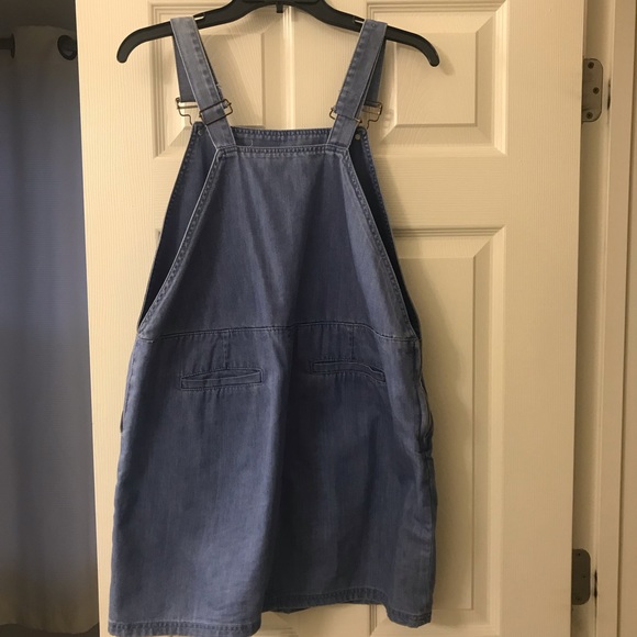 Denim overall dress - Picture 2 of 3